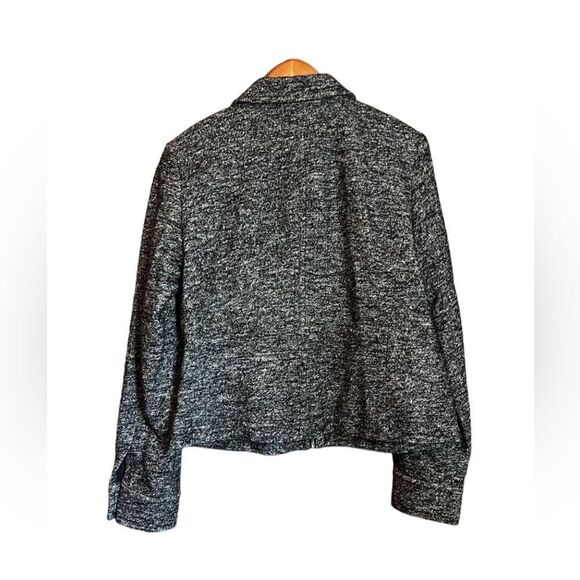 NWT! Loft wool blend zip up coat. Size large - Picture 14 of 15